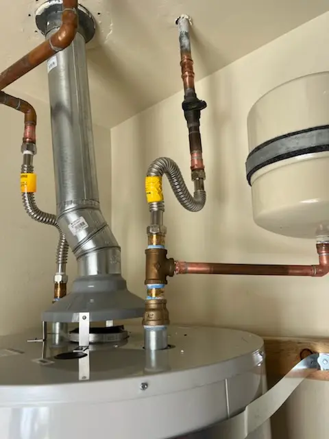 Water heater installation and plumbing repair in Southside